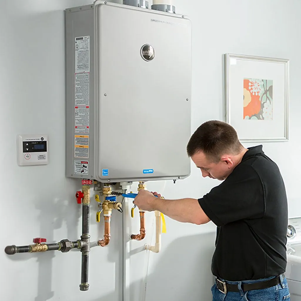 tankless water heater repair in Ottine, TX